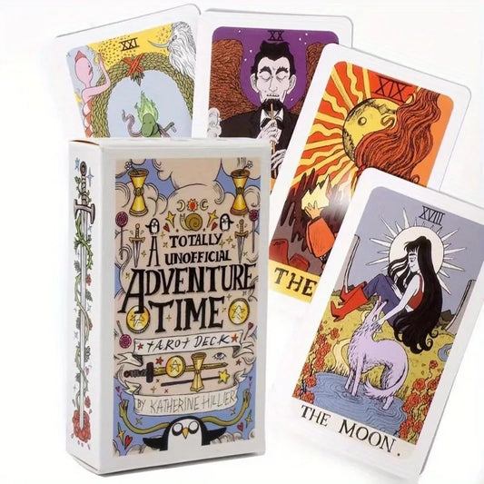 Adventure Time Tarot Cards – Pocket Edition Tarot Deck for Beginners & Divination