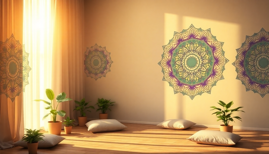 Elevate Your Space: Infusing Spiritual Serenity with Mandala Designs